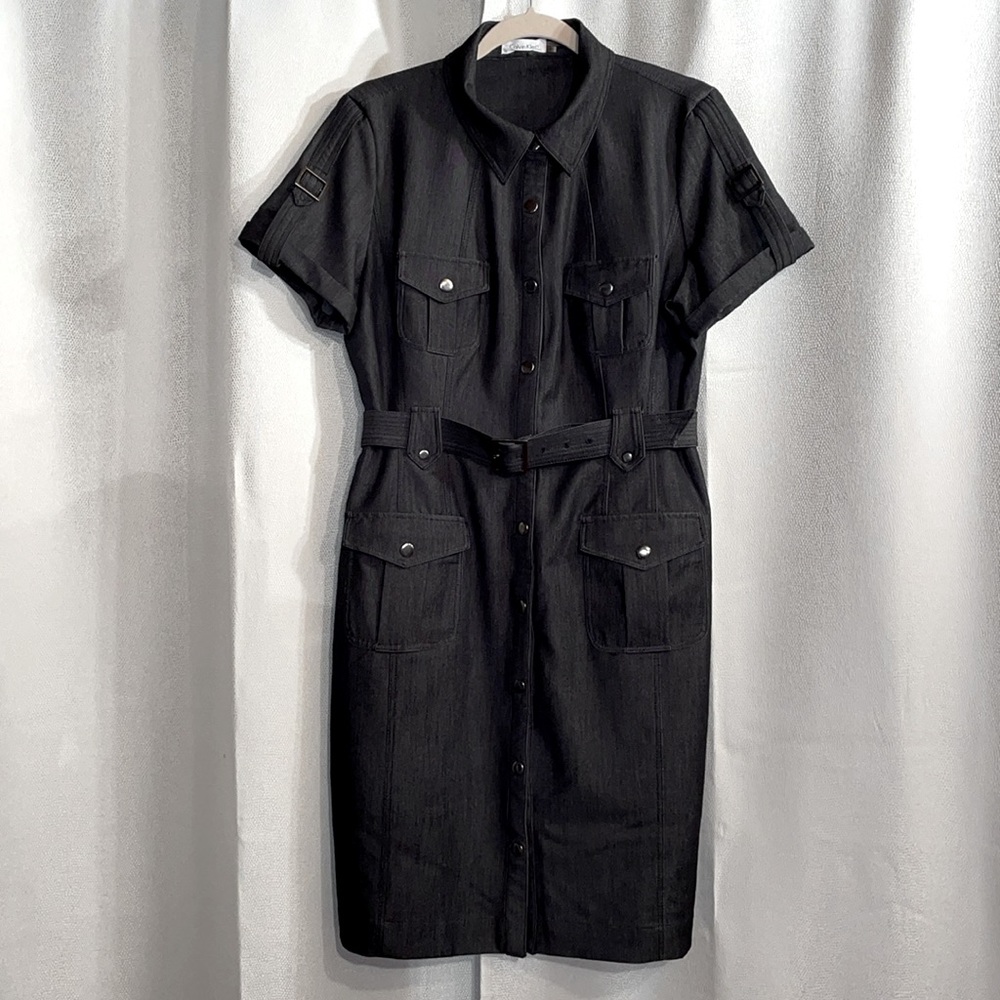 Calvin Klein: Women’s Military-Inspired Dress